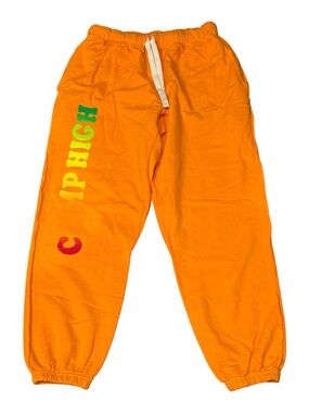 Camp High Collective Orange Sweatpants Men’s Sz XL
